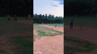 ONE SIDE CRICKET PLAYING AT VILLAGE ¦ village cricket gullycricket happiness joyful [upl. by Braunstein]