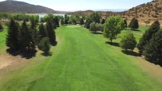 Palisade State Park Golf Course  Hole 18 Flyover [upl. by Bevin747]