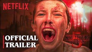 Stranger things season 05 first look trailer  A Netflix series  2025 [upl. by Ardnaed]