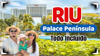 RIU PALACE PENINSULA Cancun 🔴 Hotel TODO INCLUIDO ✅ HOTEL FAMILIAR 5⭐️ ► Sin Postal 4K [upl. by Einahc]