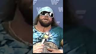 Macho Man Randy Savage the poet [upl. by Oiretule]