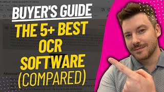 TOP 5 BEST OCR SOFTWARE  OCR Tool Review 2023 [upl. by Akkahs]