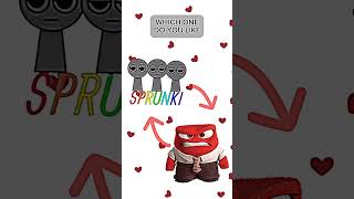 INSIDE OUT X SPRUNKI SWAP🤩ANIMATION MEME😈🥵animation meme incredibox sprunki swap insideout2 [upl. by Ahsiener]