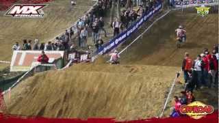 Int MX 2012  Montevarchi  MX2 Race [upl. by Ecnerwaled]