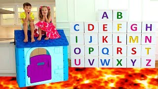 Roma and Diana learn the alphabet  ABC song [upl. by Win366]