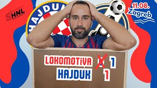 LOKOMOTIVA  HAJDUK 11  ŠOK i NEVJERICA [upl. by Anait]