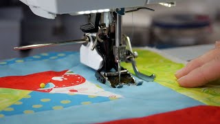 Tutorial BERNINA walking foot no 50 – accurate and comfortable sewing [upl. by Keppel116]