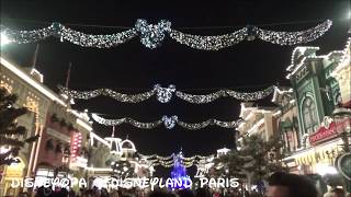 Disneyland Paris Schneefall in der Main Street DisneyOpa [upl. by Bruning]