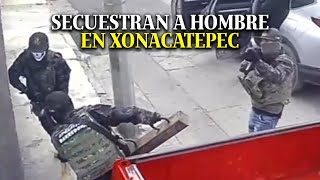 Así fue el presunto secuestro de “El Nacato” en Santa María Xonacatepec [upl. by Ardna994]