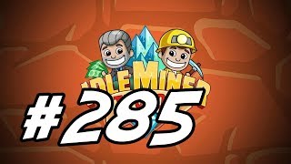 Idle Miner Tycoon  285  quotFourth Gold Mine Prestigequot [upl. by Anirtac925]