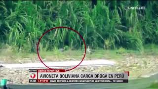 Medio peruano emite reportaje sobre una avioneta boliviana que carga droga [upl. by Nagel]