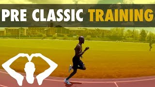 Final Training Session Before Pre Classic 2017  Mo Farah [upl. by Claiborne]