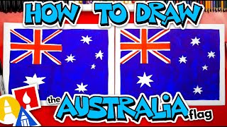 How To Draw The Flag Of Australia [upl. by Audly194]