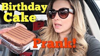 BIRTHDAY CAKE PRANK  Pranksters in Love Family [upl. by Barstow900]