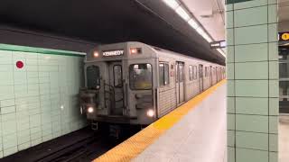 TTC Bombardier T1 Cab Car 5348 Leader Departing St George Station [upl. by Rondi121]