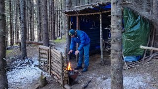 Full Winter Camping amp Hiking in Wilderness [upl. by Anauqcaj]