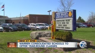 Warren Consolidated Schools to offer year round classes [upl. by Zoldi]