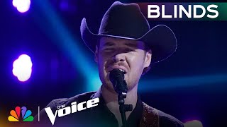 Tate Renner Performs quotHurricanequot and Electrifies the Stage  The Voice Blind Auditions  NBC [upl. by Anoli449]