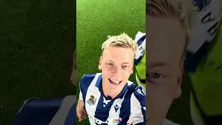 🤳 El mensaje de Orri tras sus dos goles 🤪 RealSociedadValencia [upl. by Brena]