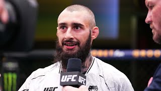 Charles Jourdain Octagon Interview  UFC Vegas 79 [upl. by Mllly]