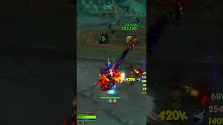 GODLY DAMAGE  Enhancement Shaman PvP  World of Warcraft [upl. by Nylleoj]