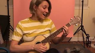 Baritone Ukulele Tutorial  Dream A Little Dream Of Me PART 3 [upl. by Turpin]