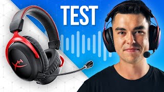 HyperX Cloud II Wireless  Microphone Test Headset Comparison [upl. by Noelle]