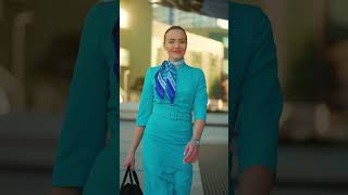 Ladies amp Gentlemen HER aviation flywithus flightattendant [upl. by Enyrat202]