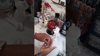 Cuff Bracelet craftersofyoutube nailart jewelrymakingathome breastcancerawareness tutorials [upl. by Paige]