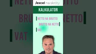 Kalkulator Netto na Brutto Brutto na Netto shorts [upl. by Zebulen]