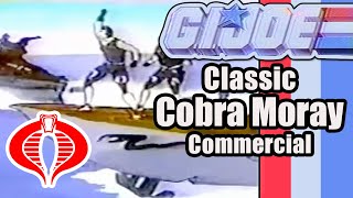 GI Joe Commercial  1985 COBRA MORAY  Retro Toy Commercials actionforce gijoes [upl. by Troth]