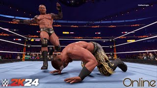 This has to be the WEIRDEST way to lose a match in WWE 2K24 [upl. by Ettener]