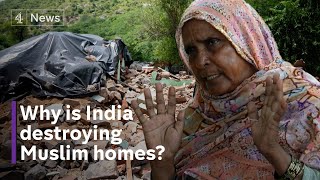 Modi’s BJP party accused of destroying Muslim homes in India [upl. by Enidlareg]