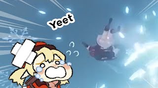 Klee got yeeted [upl. by Otrebla]