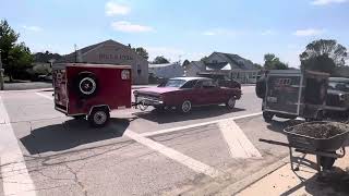 Day 1 Of Hot Rod Drag Week w trailer burnouts [upl. by Forsyth878]