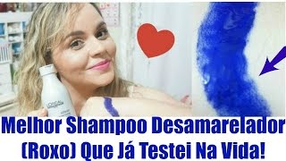 RESENHA Shampoo desamarelador  SALON OPUS  Delineando Moda [upl. by Ellehcsar]