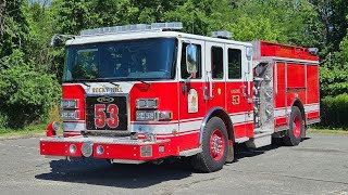 Rocky Hill Fire Department  2023 Pierce Saber Pumper [upl. by Catlaina]