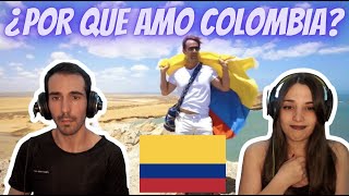 REACCIONANDO A ¿POR QUE AMO COLOMBIA 🇨🇴 EMOCIONANTE 😍 [upl. by Learsiy]