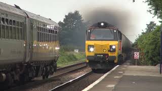 Clag eruption 70804 opens up at Sherburn in Elmet [upl. by Rodolphe]