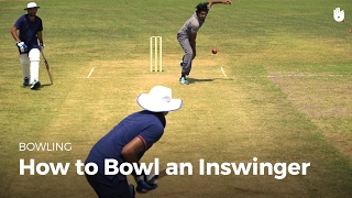 How to Bowl an Inswinger  Cricket [upl. by Eadith215]