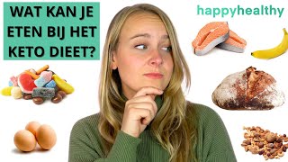 KETO  Wat kan je WEL en juist NIET ETEN [upl. by Hurff]