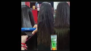 hair straightening at home perfect straight hair 24 hour tips 💡 [upl. by Matthieu104]