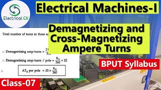 Calculation of Demagnetizing and Cross Magnetizing Ampere Turns [upl. by Farkas]