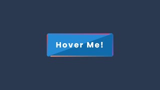 Creative Hover Button with HTML CSS  HTML CSS Hover Effect Button raselcoder [upl. by Fillender]