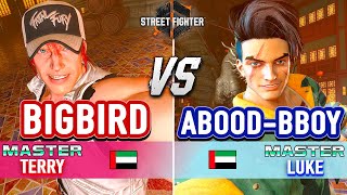 SF6 🔥 BIGBIRD Terry vs ABOODBBOY Luke 🔥 Street Fighter 6 High Level Gameplay [upl. by Behre361]