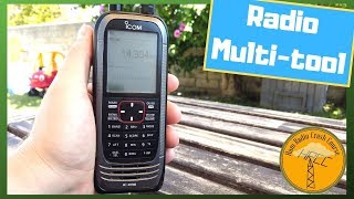 ICOM ICR30 Portable Receiver Review [upl. by Alimak281]