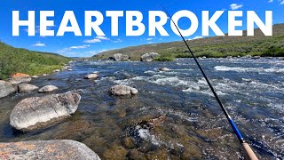 Fishing a Famous Mountain River with a New Rod Tenkara Fly Fishing [upl. by Calva]