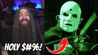 Reacting to Eloy Casagrande drumming for Slipknot [upl. by Annirok505]