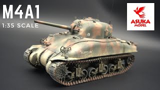 Asuka M4A1 Sherman 135 Scale [upl. by Segal525]