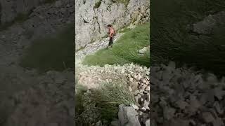 Incredible Rockfall and Debris Flow Captured on Steep Mountain Slope Must Watch [upl. by Atekahs425]